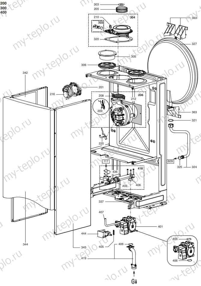 Запчасти Ariston EGIS 24 FF купить в Саратове