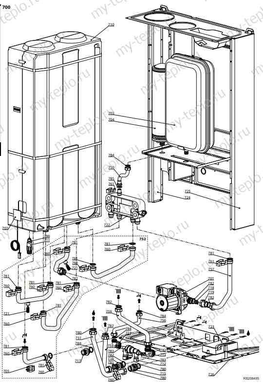 Запчасти Ariston CLAS B 28 FF купить в Саратове