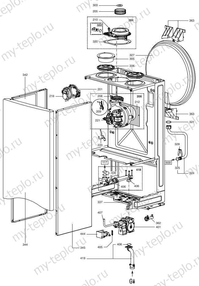 Запчасти Ariston CLAS 24 FF купить в Саратове