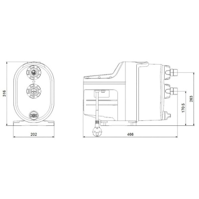Насосная станция Grundfos SCALA1 3-35 (99530404)