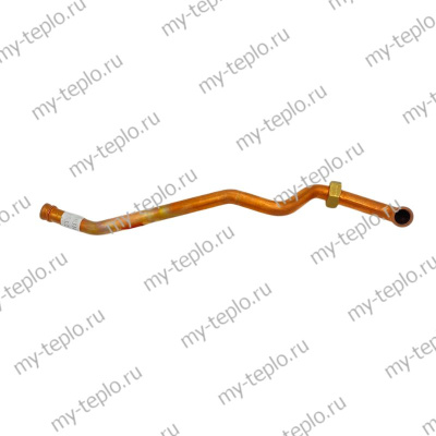 Трубка теплообменника прямой подачи для котла Baxi ECO NOVA 18 F (trubtpprBaxiECON18F)